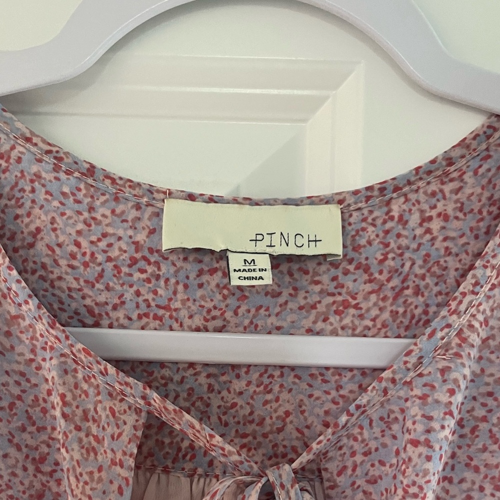 Beautiful pink dress with ruffles, good condition like you